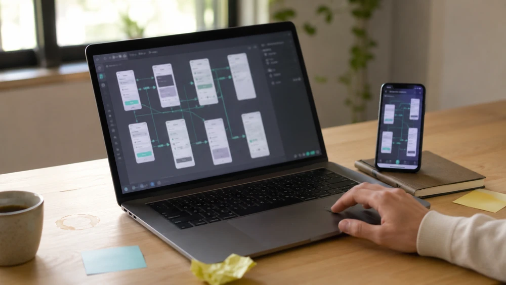 Figma Prototyping mit Smart Animate und Variables: Wenn Prototypen aufhören, wie Präsentationen auszusehen