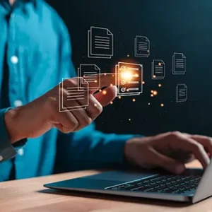 Illustration des AI-Driven Design Prozesses von Recherche über Konzeption bis Umsetzung
